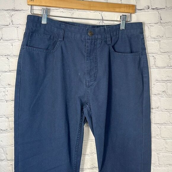 Mens Vineyard Vines 5 Pocket Blue Canvas Pant W32 L32 1P0053 - Picture 2 of 11